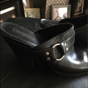 Harley Davidson mule clogs